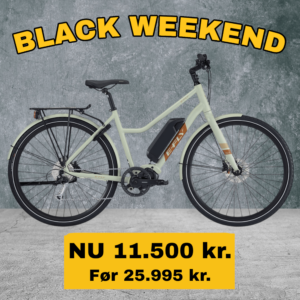 Black Weekend tilbud E-Fly elcykler