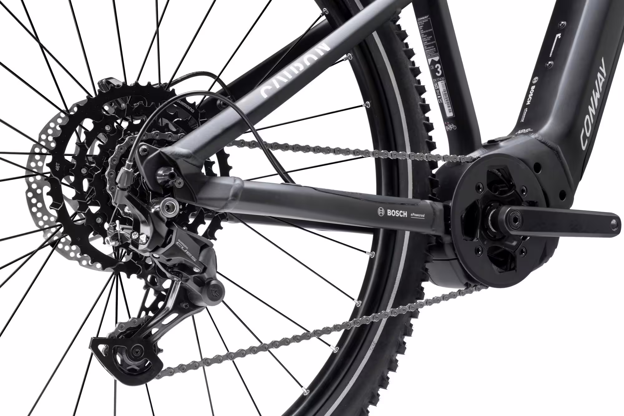 Conway Cairon S 1.0 625 Wh | Bosch Performance CX str. XL - Billede 5
