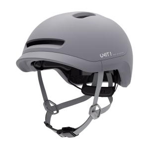 Unit1 Neon MIPS cykelhjelm med LED-lys & blinklys Mineral Gray