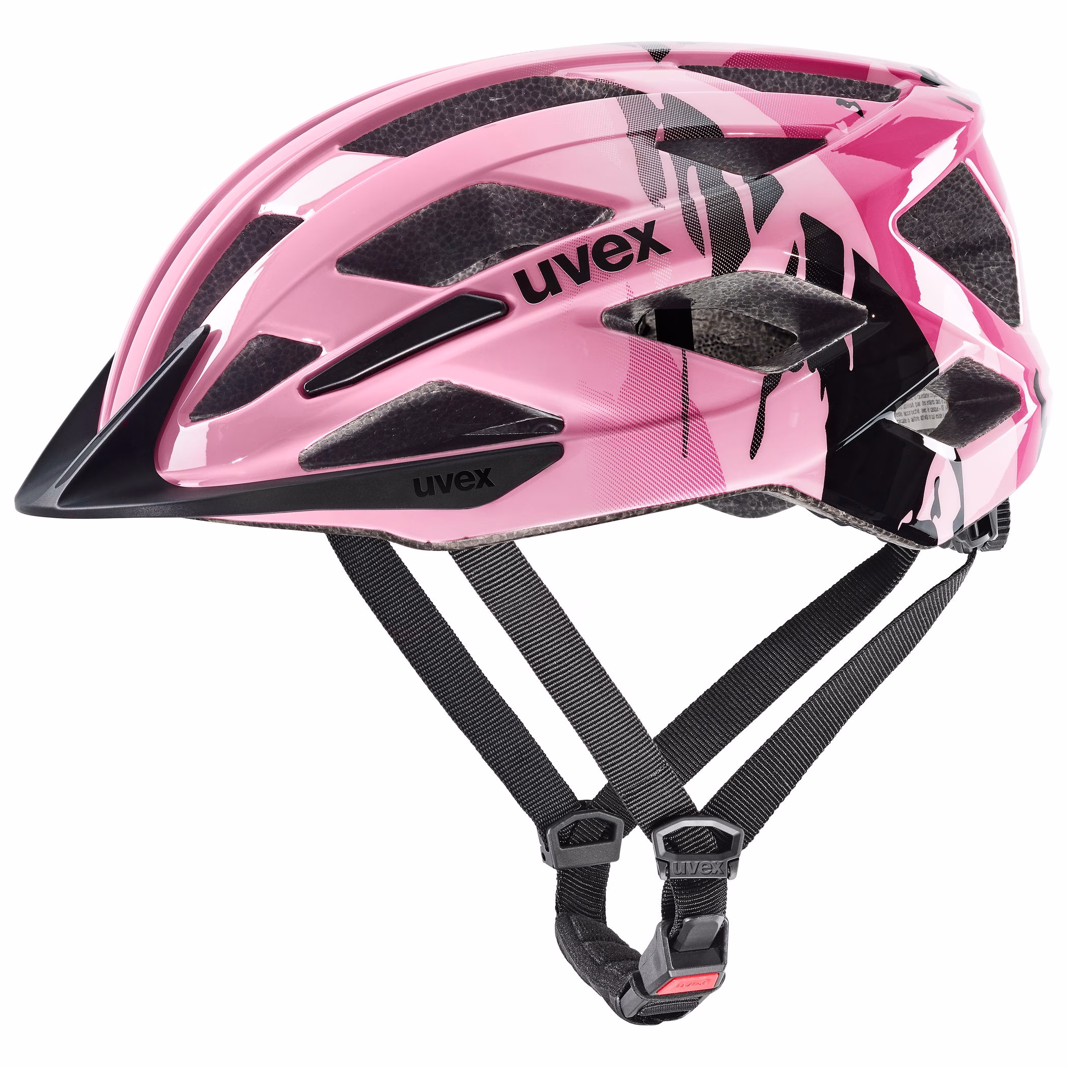 Uvex Air Wing 2 | Let cykelhjelm til børn, Str. 50-54 Strawberry-black