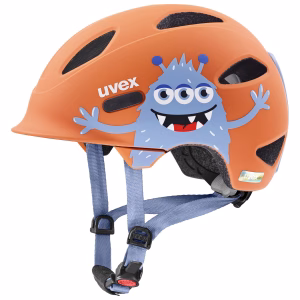 Uvex Oyo Style, Cykelhjelm til små børn, Monster Papaya str. 45-50 cm.