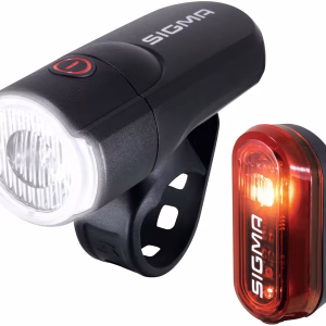 SIGMA AURA 30 - CURVE LED Cykellygtesæt
