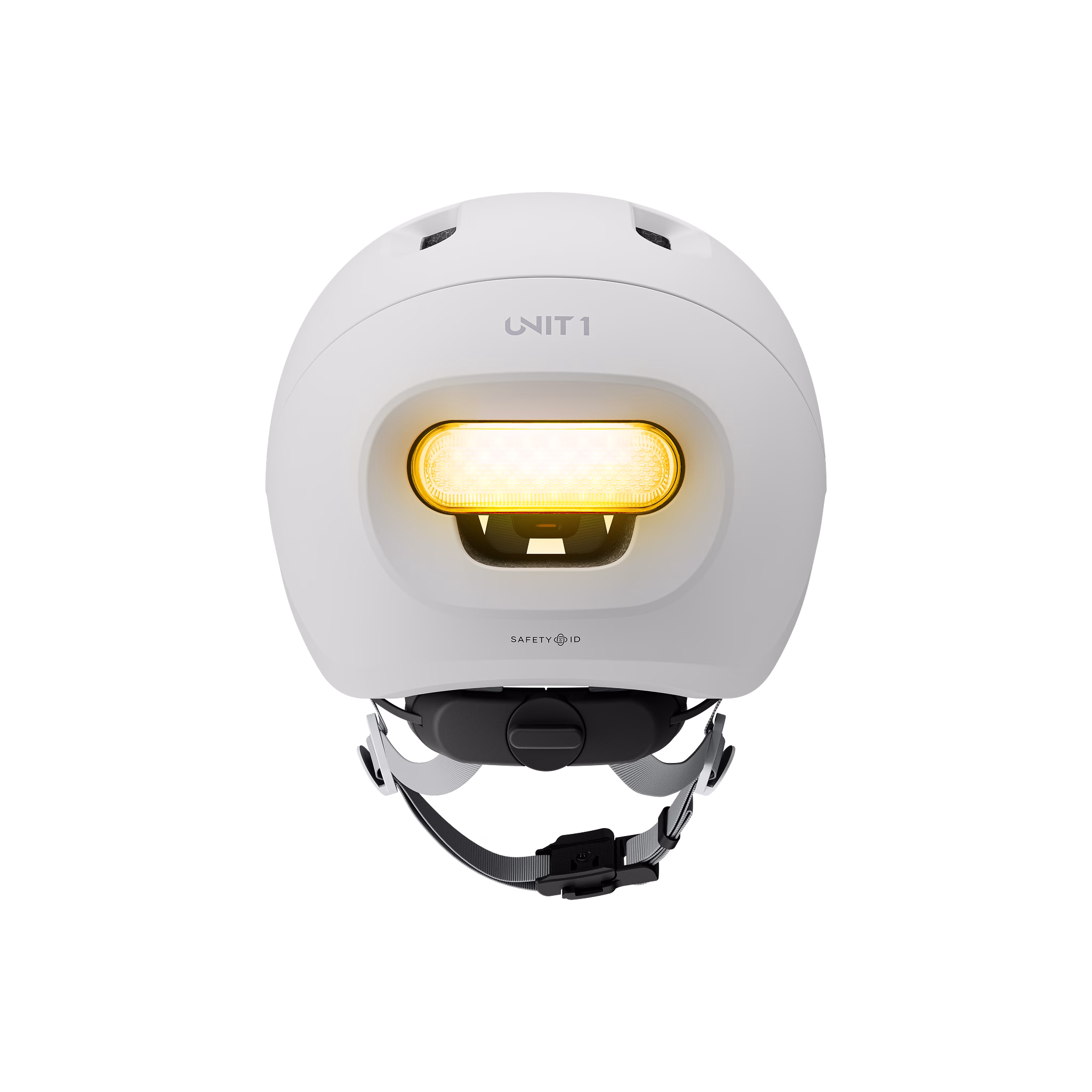 UNIT1 Sparky Slate Grey, Cykelhjelm til børn med LED - Billede 4
